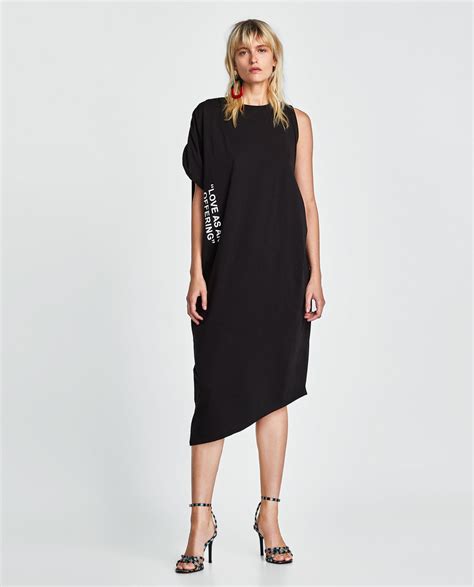 asymmetrisches kleid zara|zara dresses sign in.